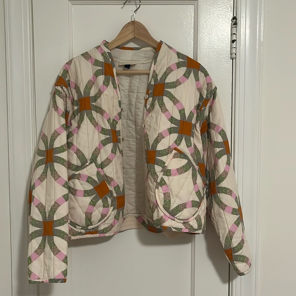 Patchwork jacket, very comfortable